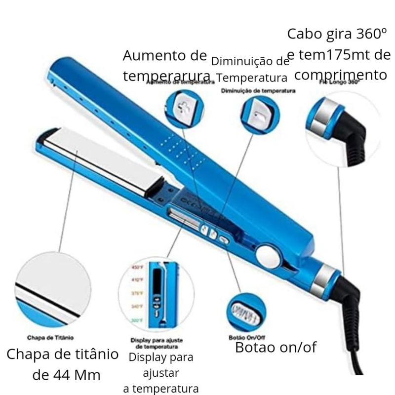 Chapinha Profissional 450°F