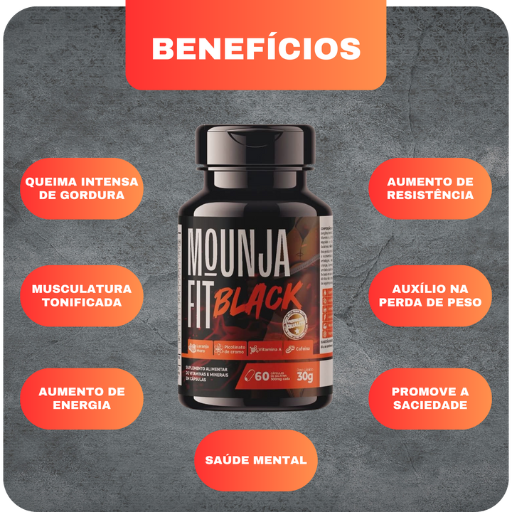 Mounja Fit Black Mounjaro – A Revolução no Controle de Peso e Bem-Estar